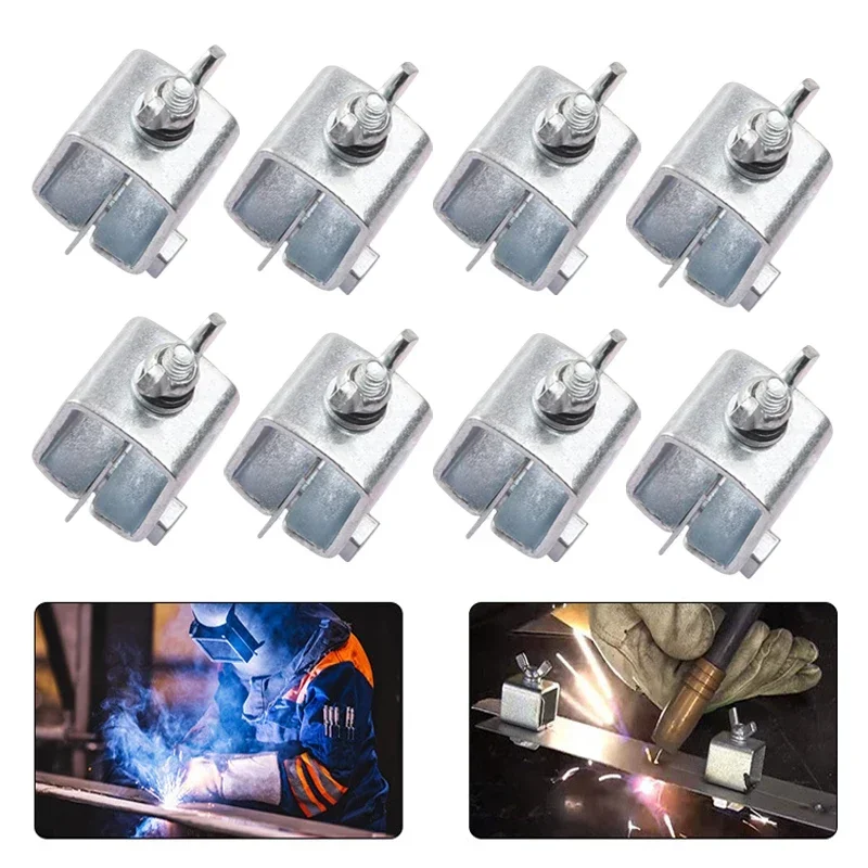 8pcsWeldingButterflyClipClampsHolderAdjustableWeldingPositioner