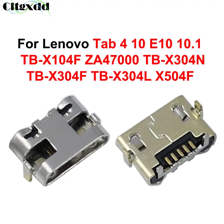 CONNETTORE RICARICA (2 Pezzi) MICRO USB PER Lenovo Tab E10 TB