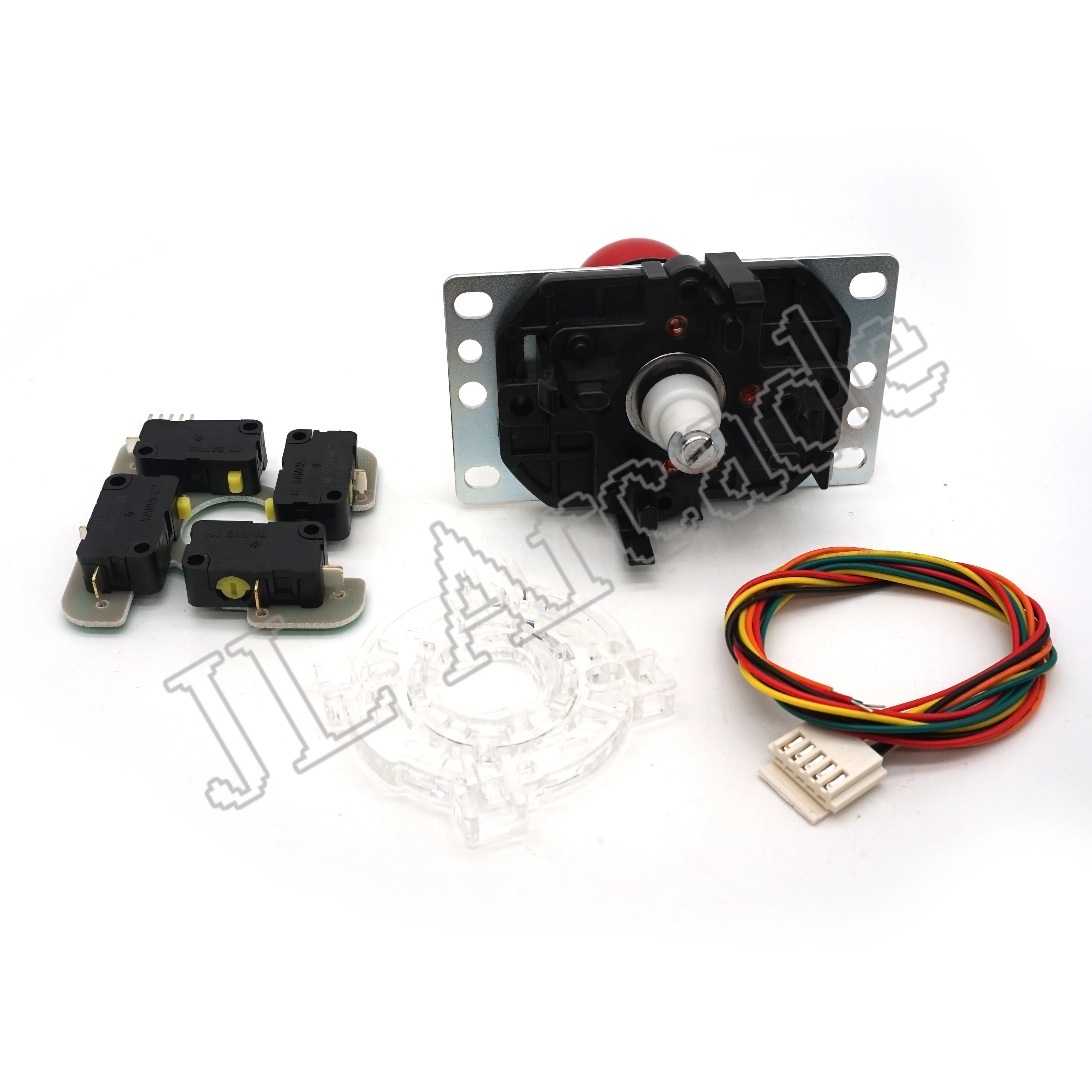 TEKEN-Original Japan SANWA Joystick, JLX-TPML-8YT-SK, Silent Leaf