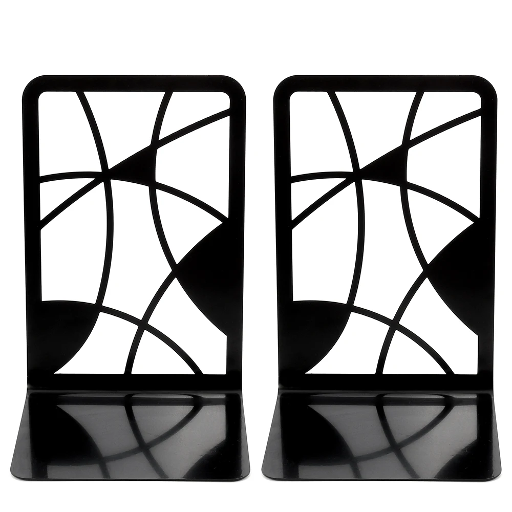 Book Ends for Shelves Bookend for Heavy Books Iron Bookend Organizer Book Home Bookend Book rack Iron Book Ends Holder Stand 2