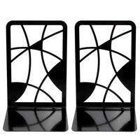 Book Ends for Shelves Bookend for Heavy Books Iron Bookend Organizer Book Home Bookend Book rack Iron Book Ends Holder Stand 2