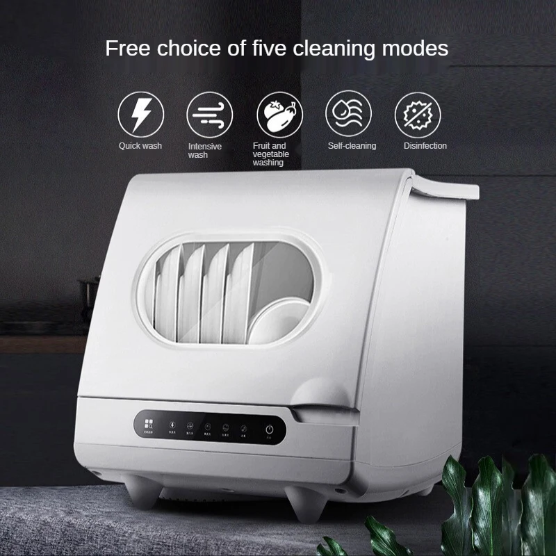 

Automatic Household Dishwasher Installation Free Small Desktop Drying Integrated Anti-virus Sterilizing Intelligent Dish Washer