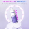 Saviland 240ml Monomer Acrylic Nail Liquid with 3pcs Acrylic Brushes Size 8/10/14 for Acrylic Powder Nails Extension Salon DIY 4