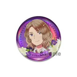 Cute Axis Powers Cartoon Icon Round Pin Brooch - Handmade Jewelry Accessory Gift (44mm)