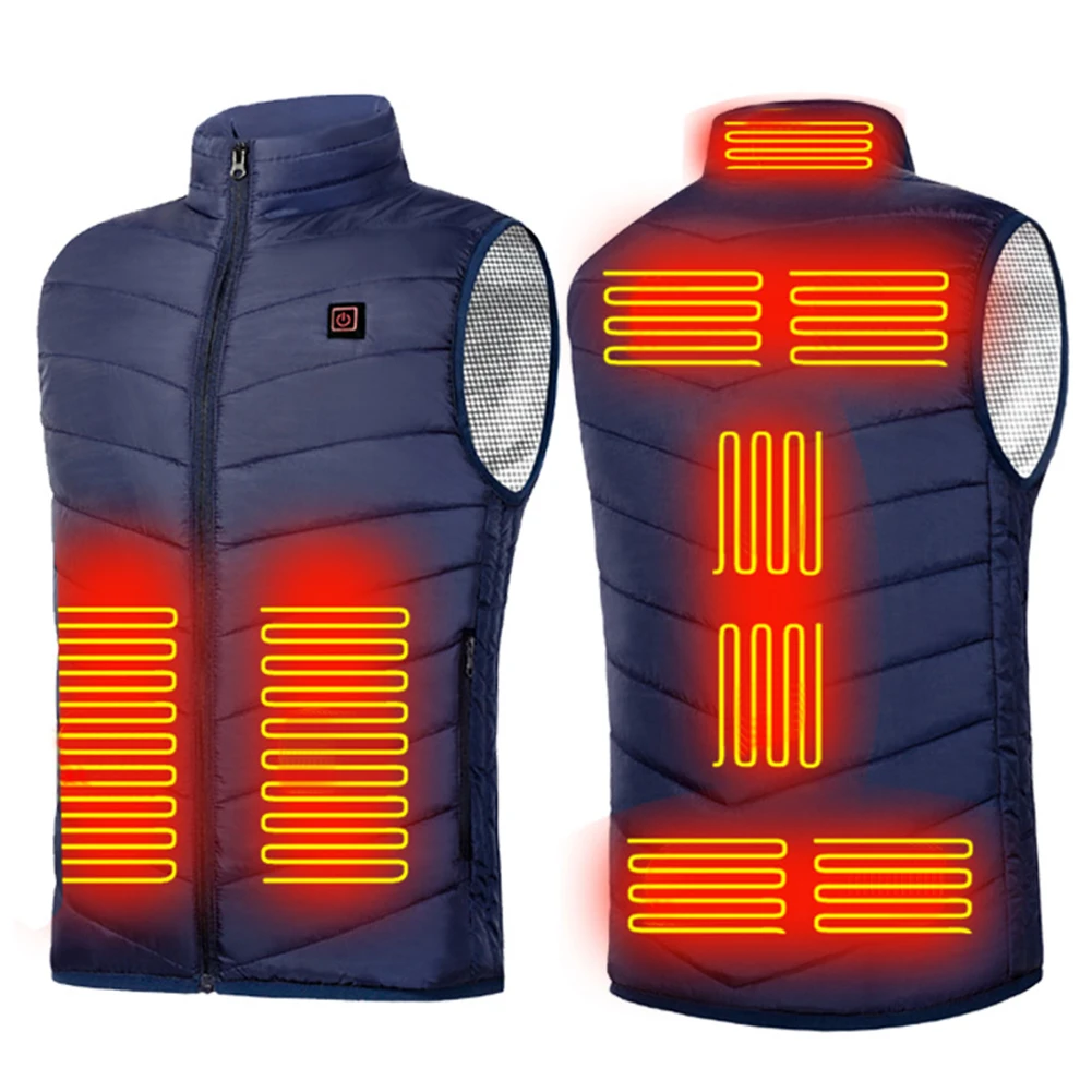 Heated Vest Jacket – Electric Heated Vest With 9 Heating Areas, USB Charging & Waterproof