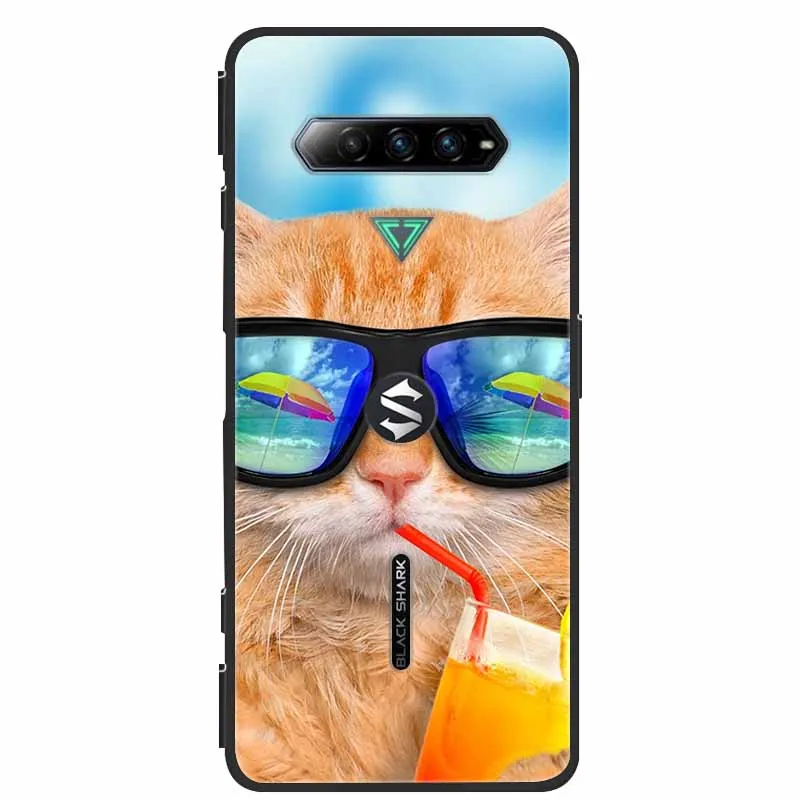 Lion Wolf Design Silicone Soft TPU Back Cover Case