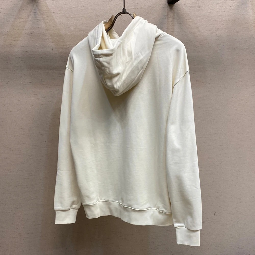 UETEEY Luxury Brand High Street Women's Ovesized Hoodies High-Quality Cotton Men and Women Loose Fleece Sweatshirt Hoodie