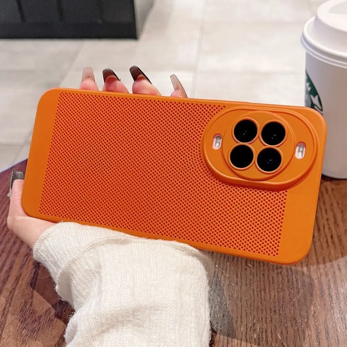 Fashion Ultra-Thin Honeycomb Cooling Shockproof Case Cover