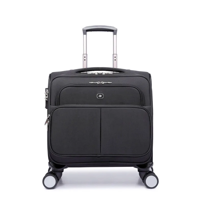 2022 New Military Knife Trolley Case New Oxford Cloth Valigia Business Trolley Bag Computer Valigia