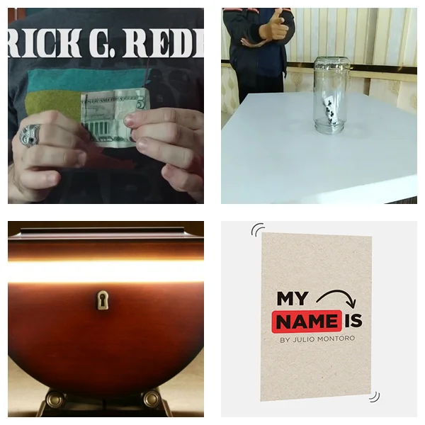 

Facade Bill Change by Patrick Redford，Invisible Shot by Asmadi，Mentalist Toolbox by Anthem Flin，My Name Is by Julio Montoro