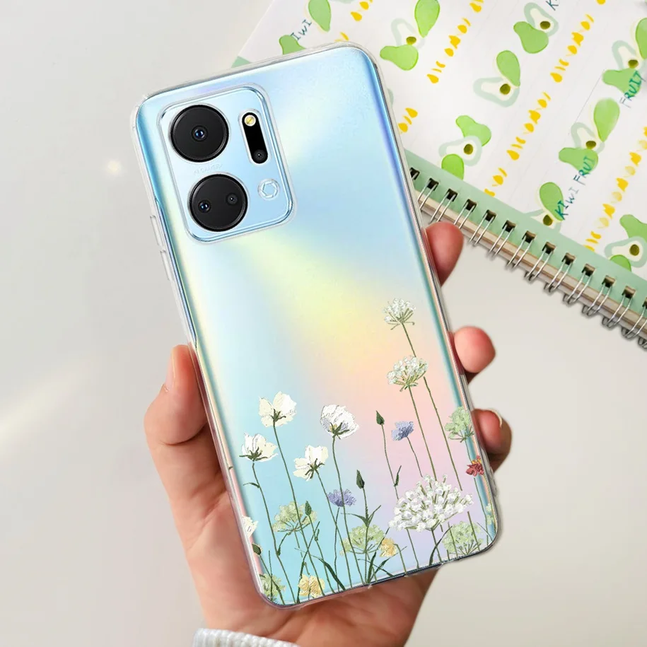 Elegant Silicone Soft TPU Phone Case - Flexible Protective Cover for 6.75-Inch Smartphones