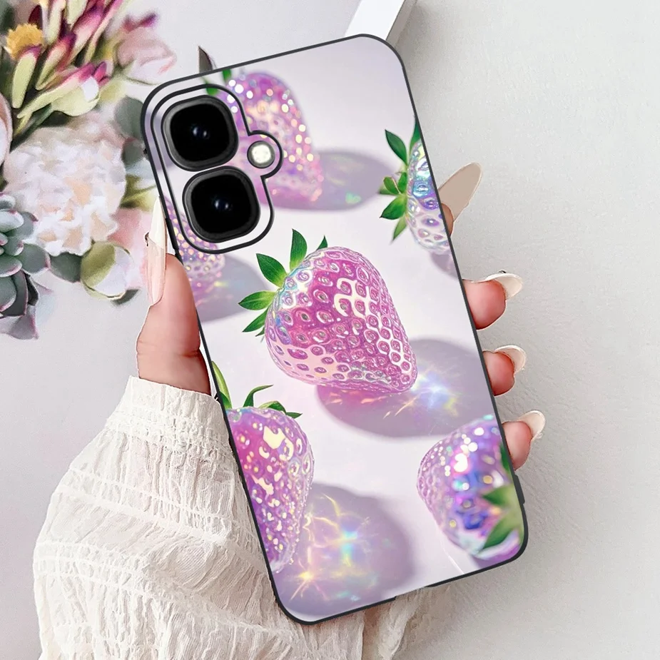 Stylish Painted Soft Silicone Phone Case for Infinix Smart 10 Series