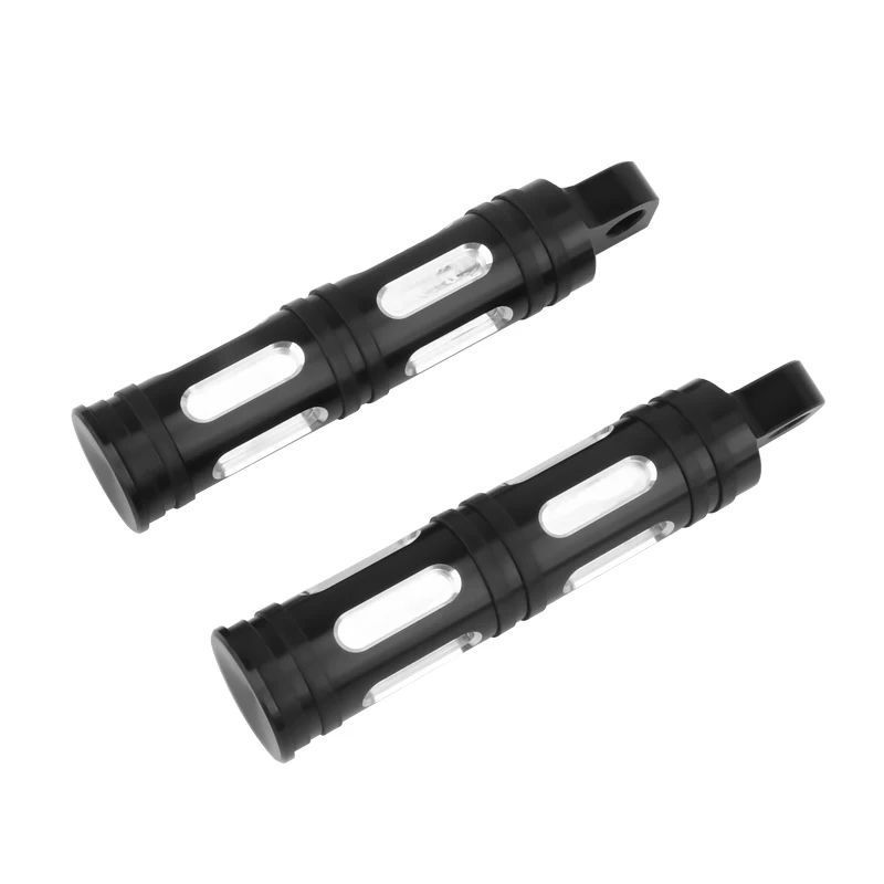 GCLANXI Pedane Posteriori Per Harley | Staffe Passeggero Moto Per Breakout, Softail, Fat Boy - Nero - Foto 9