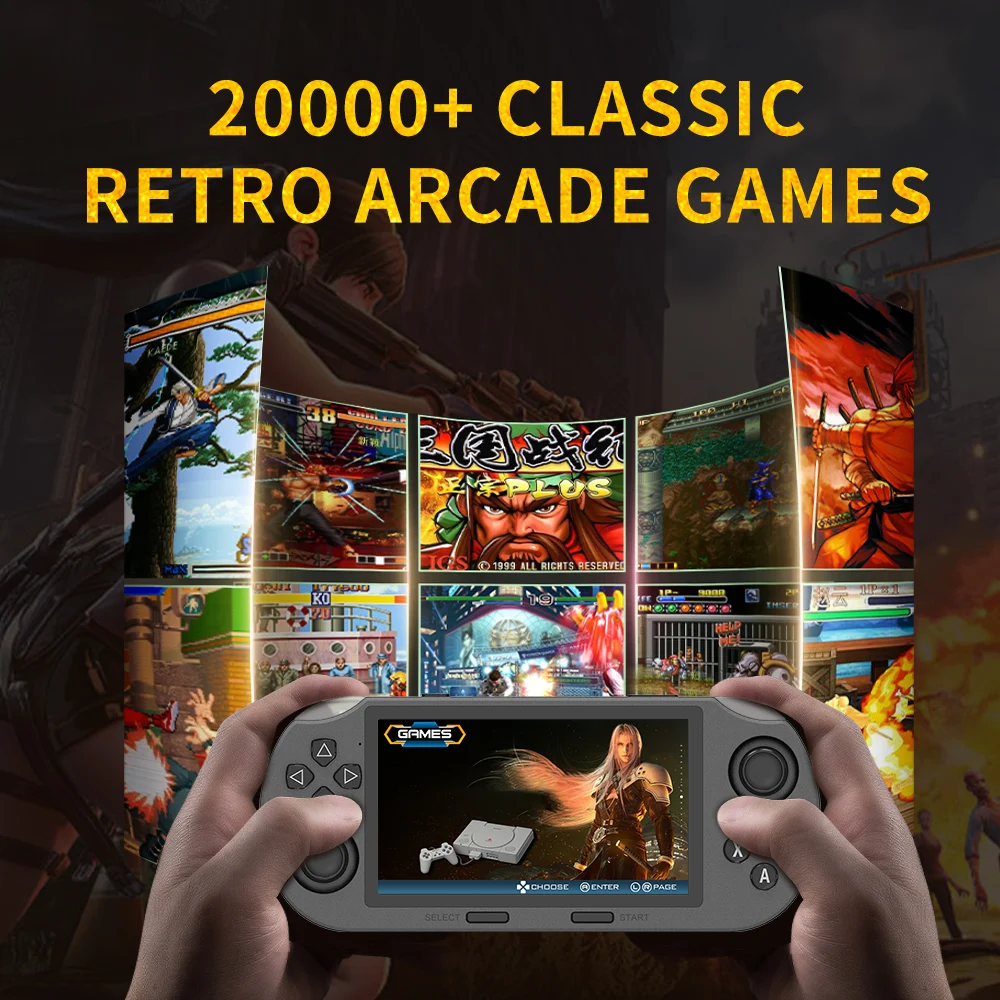 thumbnail image 2 of EASEGMER Retro Handheld Game Console With 168 Classic Games, Mini TV Style, 3.0" Screen, AV Output, 2 Player Support, Rechargeable Battery For Kids Ages 4-12 2 of 12
