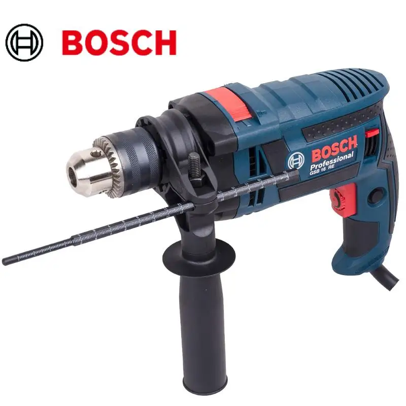 Bosch Gsb Impact Electric Screwdriver Drill Construction Power Tools 16re 750w  48500rpm Brushless Electric Impact Wrench Tool блок питания be quiet system power 10 750w bn329