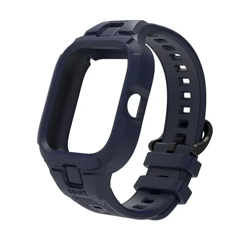Enhanced Sport Silicone Strap - Replacement Soft TPU Wristband Bracelet and Smart Band Accessories