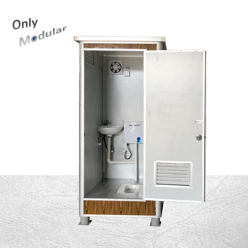 Mobile Shower Room, Outdoor Portable Toilets with Blind Window, Mobile Toilets Supporting Customization