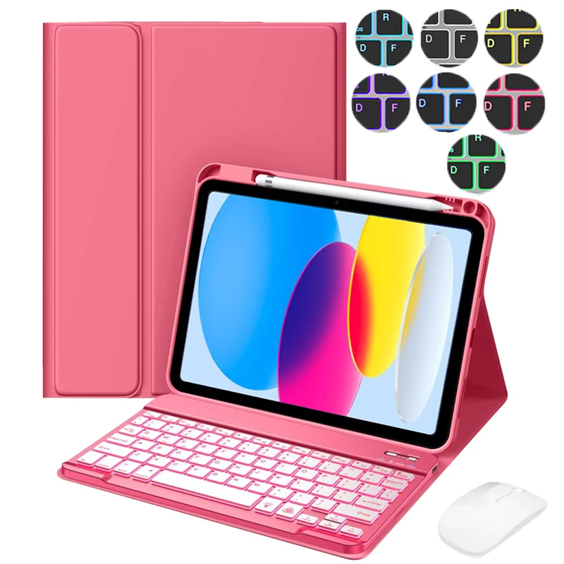 Premium Backlit Keyboard Case with Adjustable Stand