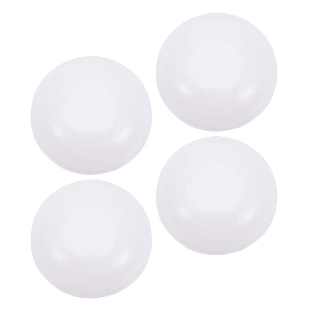4 Pcs LED Round Ceiling Circular Diffuser Pvc Fan Light Covers Flush Mount Material Simple Design Easy Installation