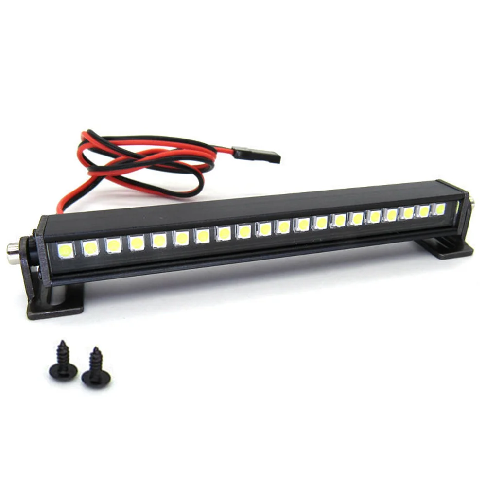 A23F-RC 자동차 LED 루프 램프 라이트 바 WPL D12 C14 C24 C34 MN D90 MN99S RC 자동차 업그레이드 부품 액세서리