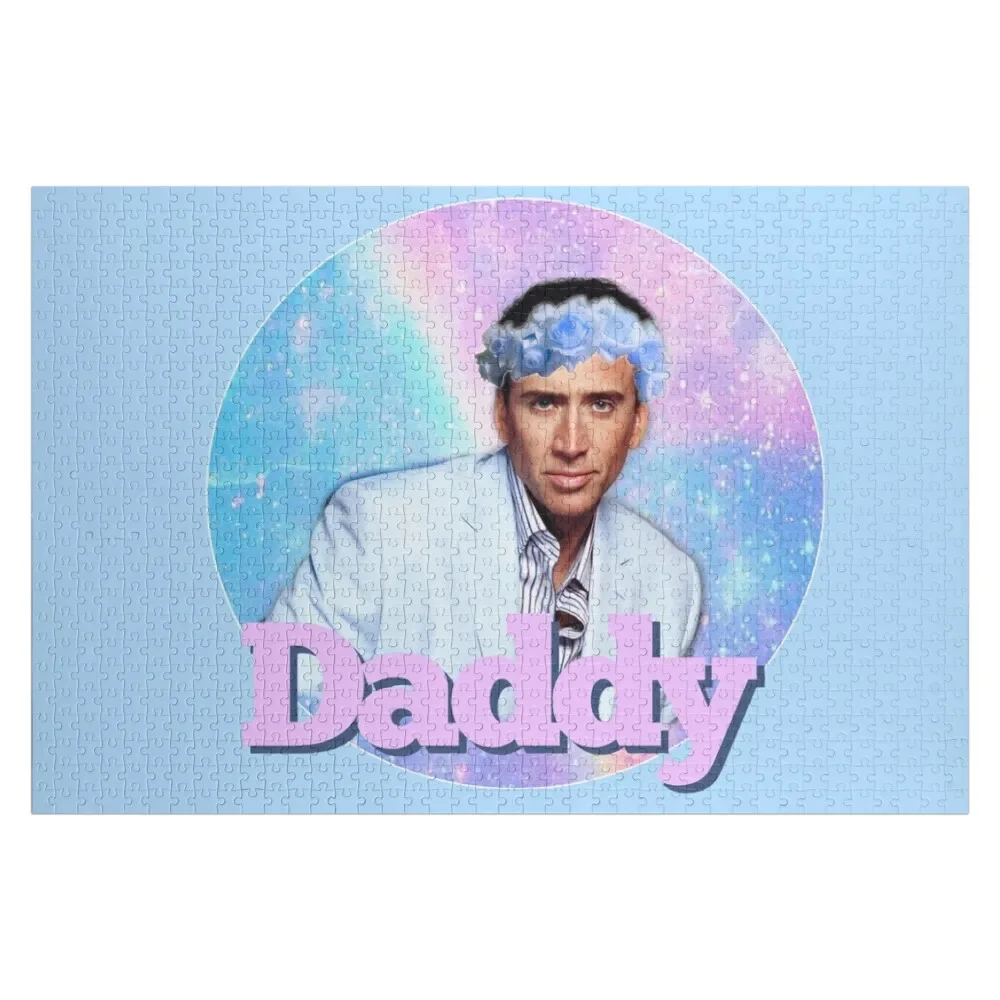 

Daddy Jigsaw Puzzle For Children Custom Gift Wooden Decor Paintings Jigsaw Custom Puzzle