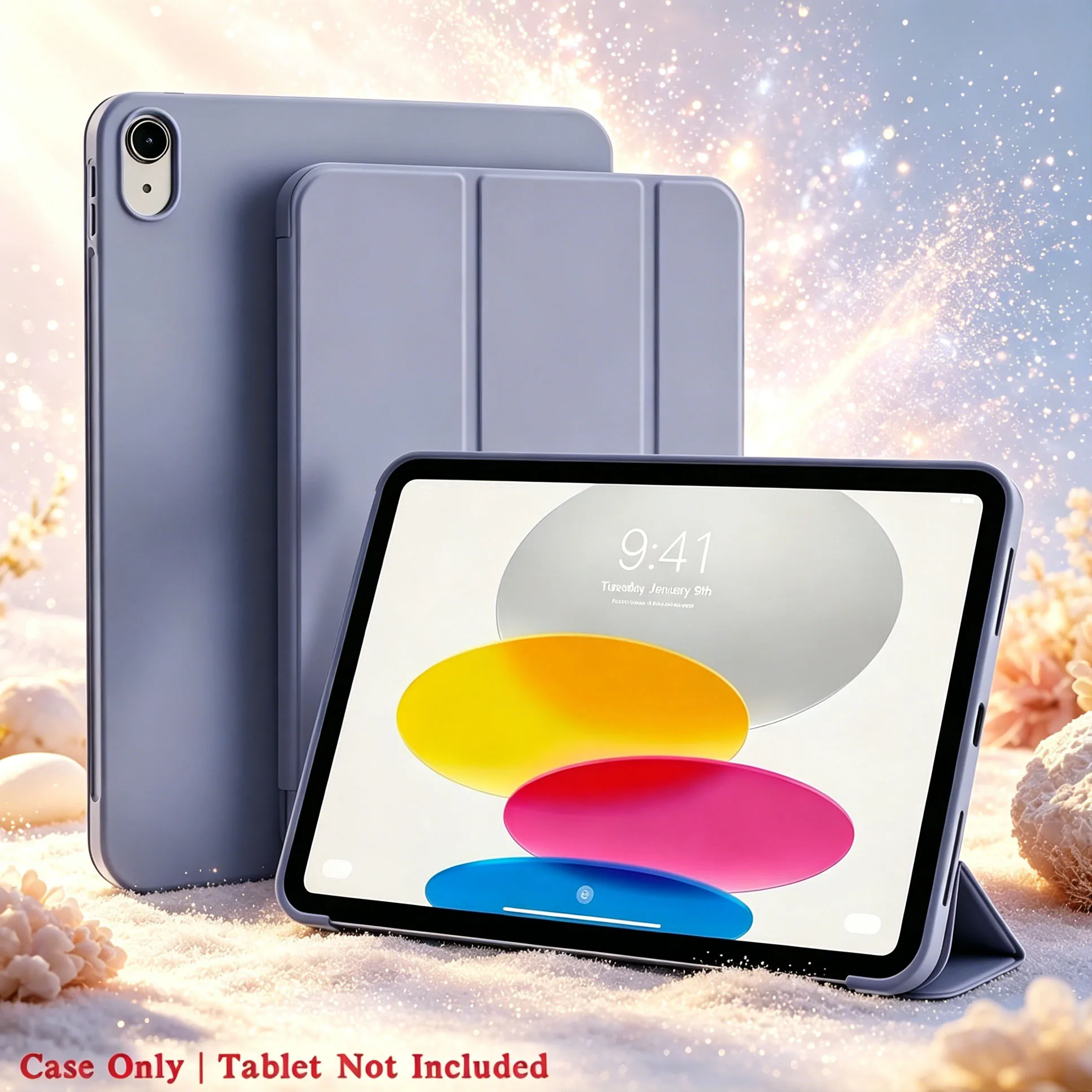 Sleek and Shockproof Full-Cover Tablet Protective Case