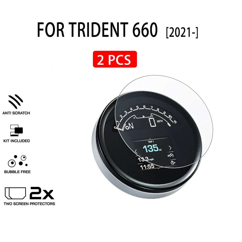 New 2021 2022 Electronic Dashboard HD Protective Film For TRIDENT 660 For Trident660 Motorcycle Accessories children s electric ship baby bath water motorboat swimming model toys electronic speedboat plastic 3 years old boat 2021