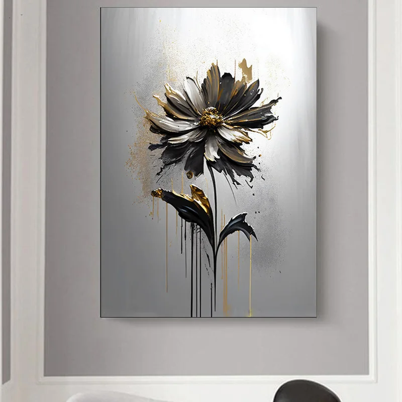 

Abstract Modern Art Home Decorationsn Flower Posters Room Decor Houses Canvas Print Painting Picture Wall Art Painting