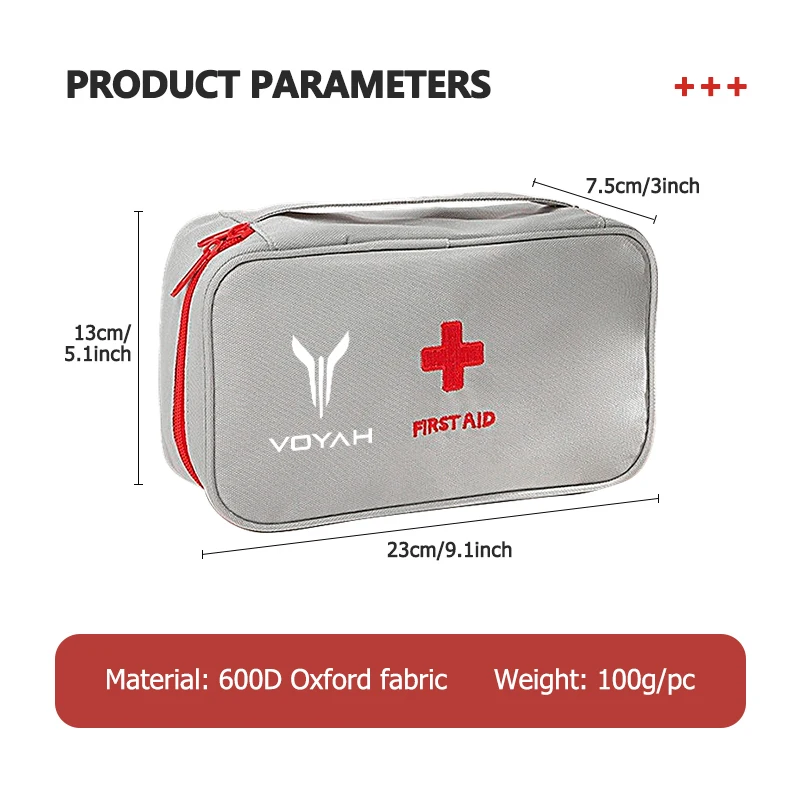 Universal Car Travel Handbag Storage & First Aid Kit Bag