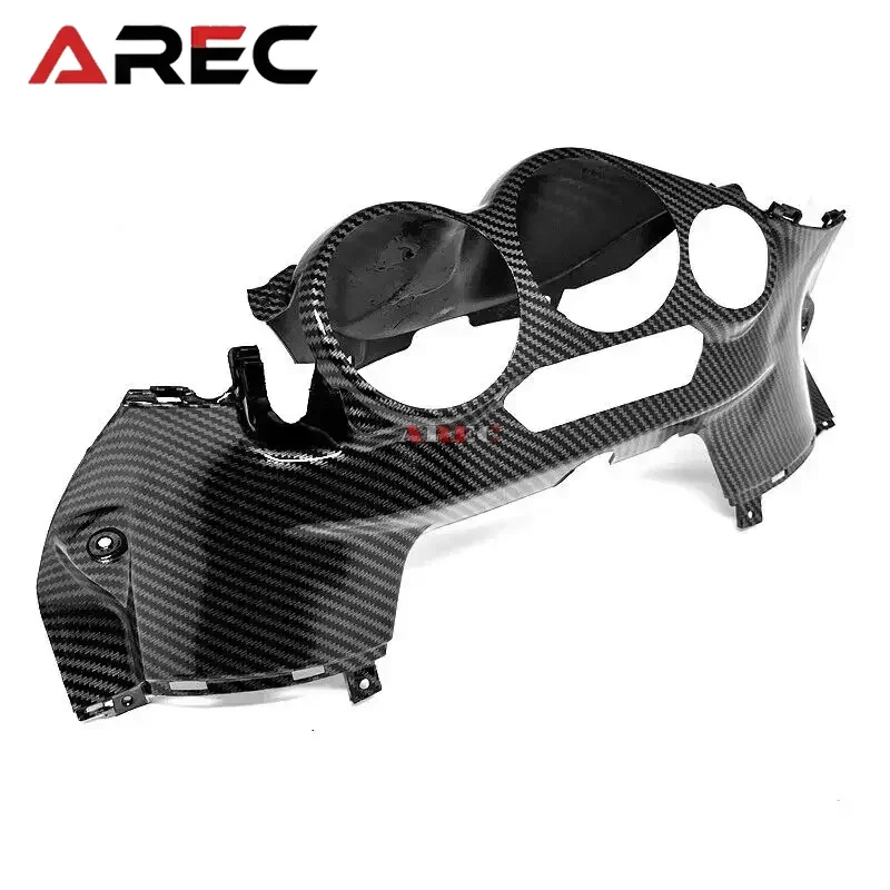 야마하 YZF600R 썬더캣 1996-2007 YZF 600R 카본 파이버 패턴 및 무광 블랙 계기판 대시 서라운드 커버 페어링