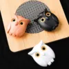 Owl Key Hook Without Punching Entrance Foyer Living Room Wall Hanging Organized And Stored 4
