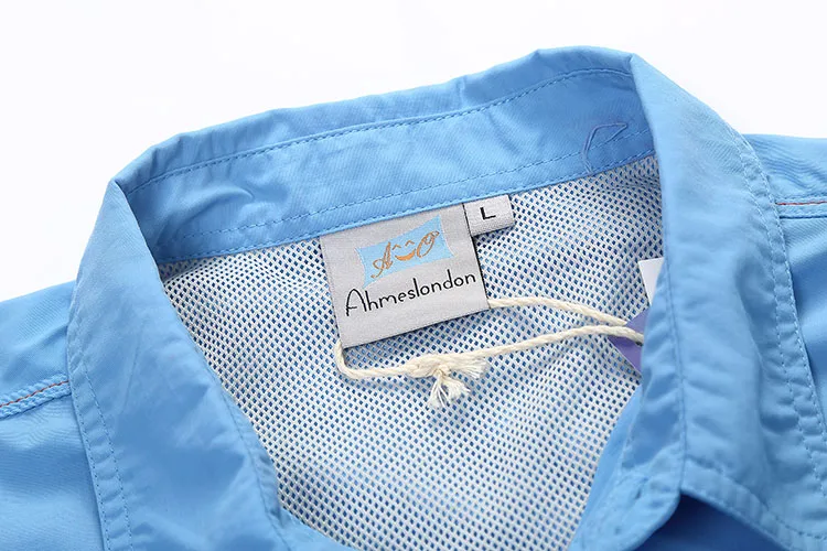 Men Fishing Shirts Fast Dry UPF45 UV Outdoor Men's Performance Fishing Clothing Shirts Mens Camisa Masculina USA Size M-2XL