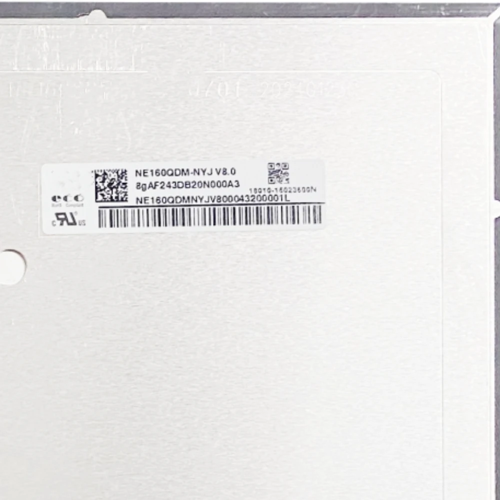 NE160QDM-NYJ 16.0 인치 노트북 LCD 화면 매트릭스 교체 패널 165HZ 40 핀 EDP 2560x1600 IPS