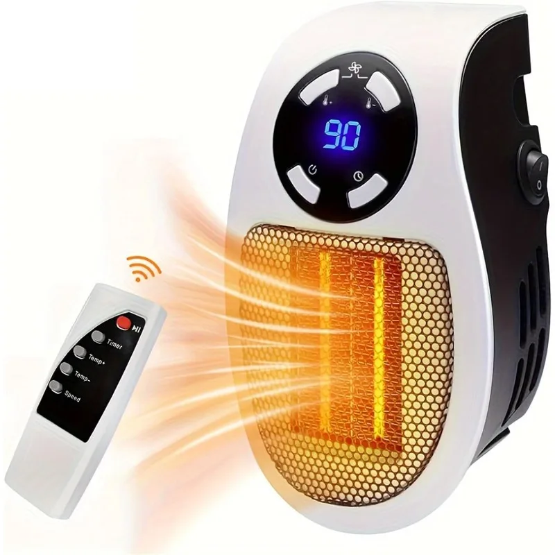 Remote Control Portable Room Heater Walmart 500W Portable Heater - Main Image