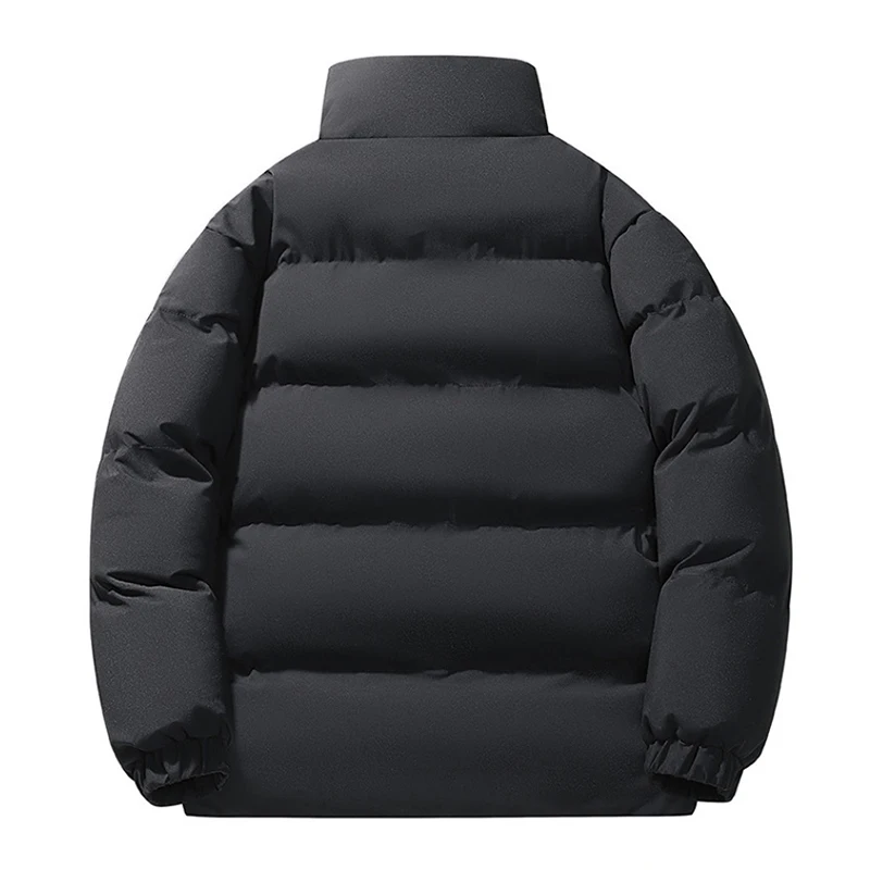 Down Jacket Cotton Jacket Men's Down Cotton Jacket Winter Stand Up Collar Jacket
