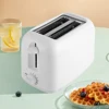 Automatic Sandwich Breakfast Maker 800W 2 Slices Toaster Electric Toast Bread Crumb Tray Bread Baking Machine 6 Browning Options 2