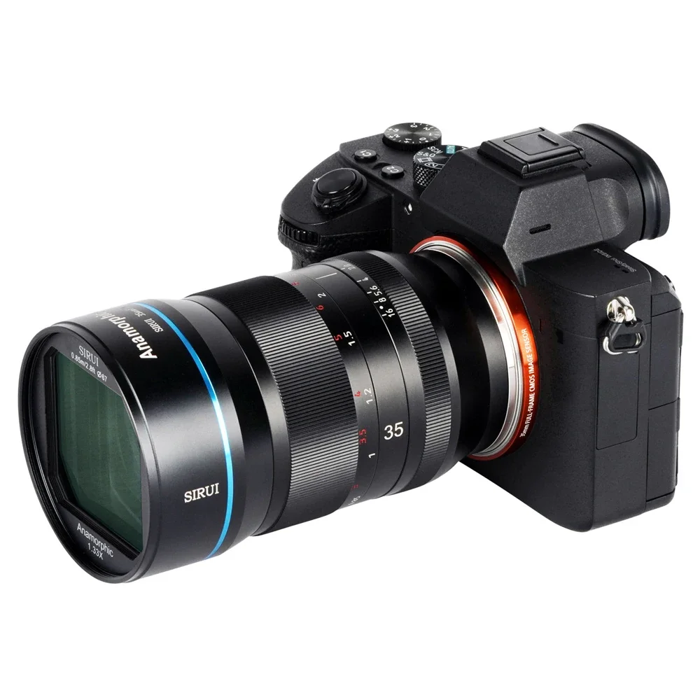 SIRUI 35mm F1.8 1.33x Anamorphic Lens Cinema Lens for M43 Sony E