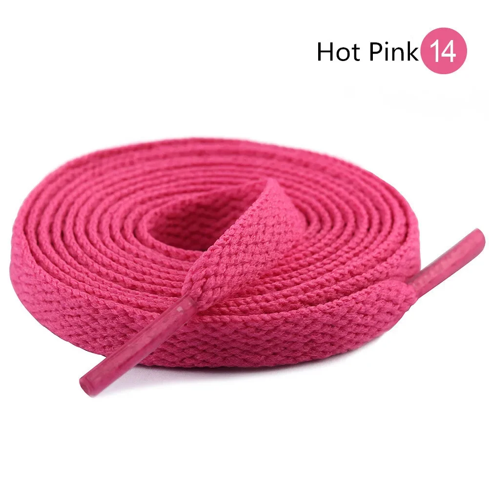 Vibrant Flat Fashion Shoelaces - Colorful Shoe Strings