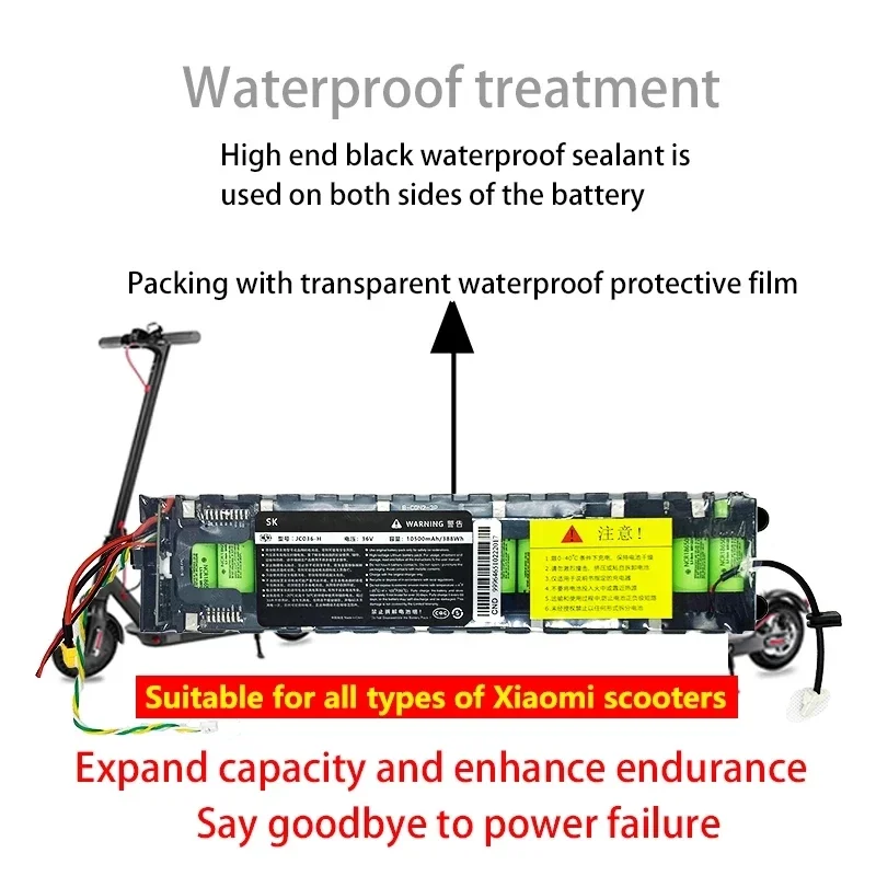 

Original 36V 7.8/10.5/14.4ah battery for special battery pack of for xiaomi m365 Pro scooter 36V battery 7800 / 10500 / 14400mAH