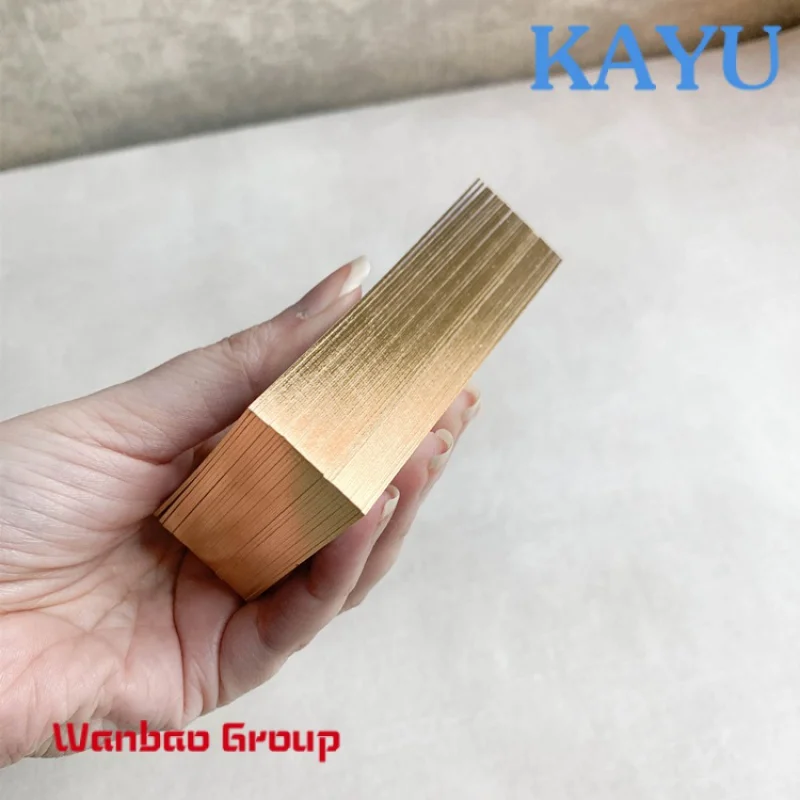 printing luxury hot stamping paper cardboard business card with gold edge