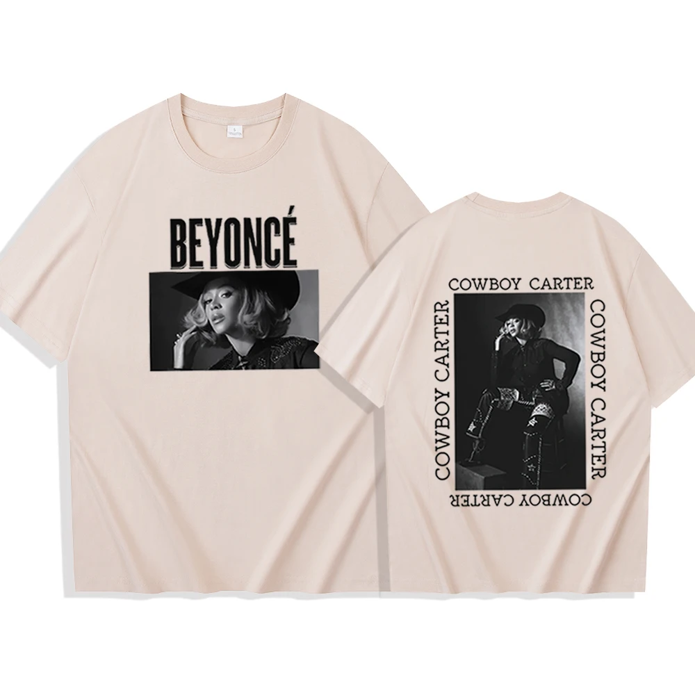 Beyonce Cowboy Carter Shirt Beyonce Music Album Shirt Beyonce Merch Gift for Beyonce Fan O-Neck Shirt Unisex