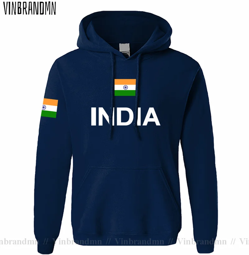 IndiaINDIndianHoodiesMenFashionPulloversCottonHoodieClassic