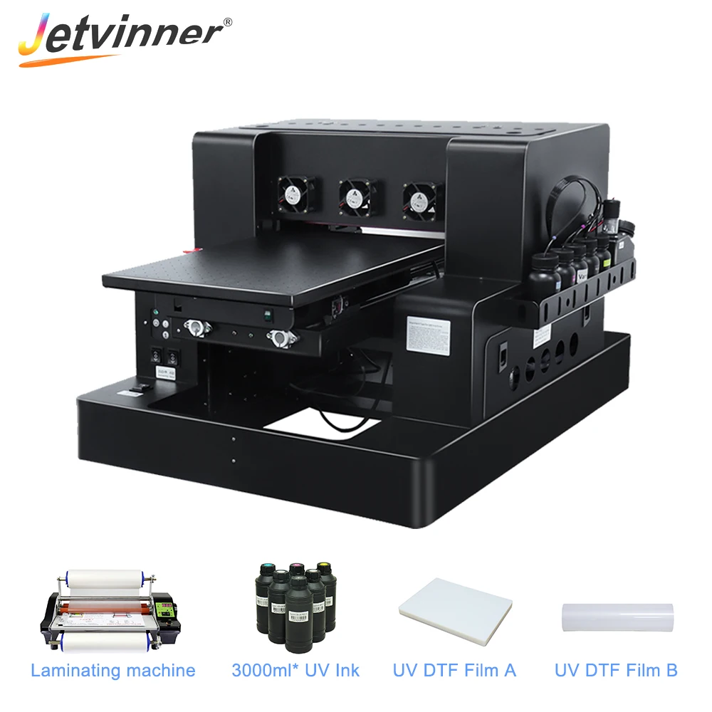 A3 UV DTF Printer Sticker Printing lamination Varnish Transfer