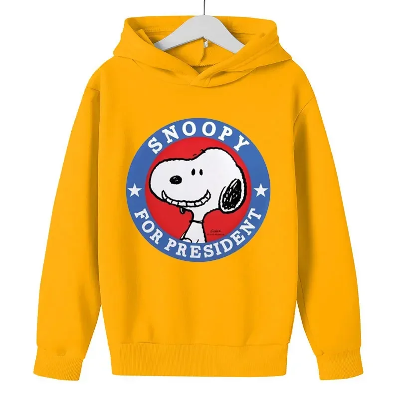 thumbnail image 1 of Sudadera con capucha para niños y niñas, de Snoopy, de dibujos animados blancos, de anime, 2024, 1 of 5
