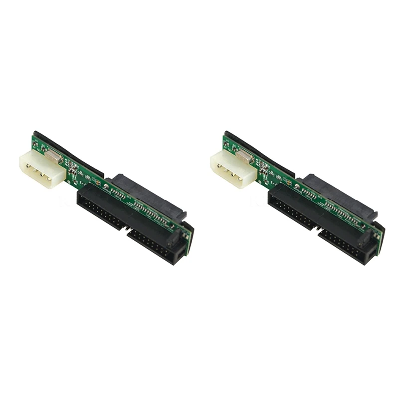 

2X Sata To IDE Adapter Converter 2.5 Sata Female To 3.5 Inch IDE Male 40 Pin Port 1.5Gbs Support ATA 133 100 HDD CD DVD