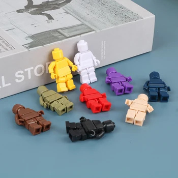 1Pcs DIY For Children Plastic Building Toys Combination Action Figures Building Blocks Compatible Accessories Toy 1