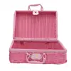 Storage Case Organizer Vintage Rattan Woven Makeup Holder Suitcase Sundries Box 6