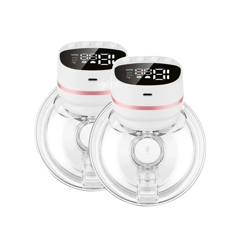 Electric Breast Pump Electric Breast Pumps Portable Hands Free Wearable Breast Pump Silent Comfort Milk Extractor Collector BPA-free