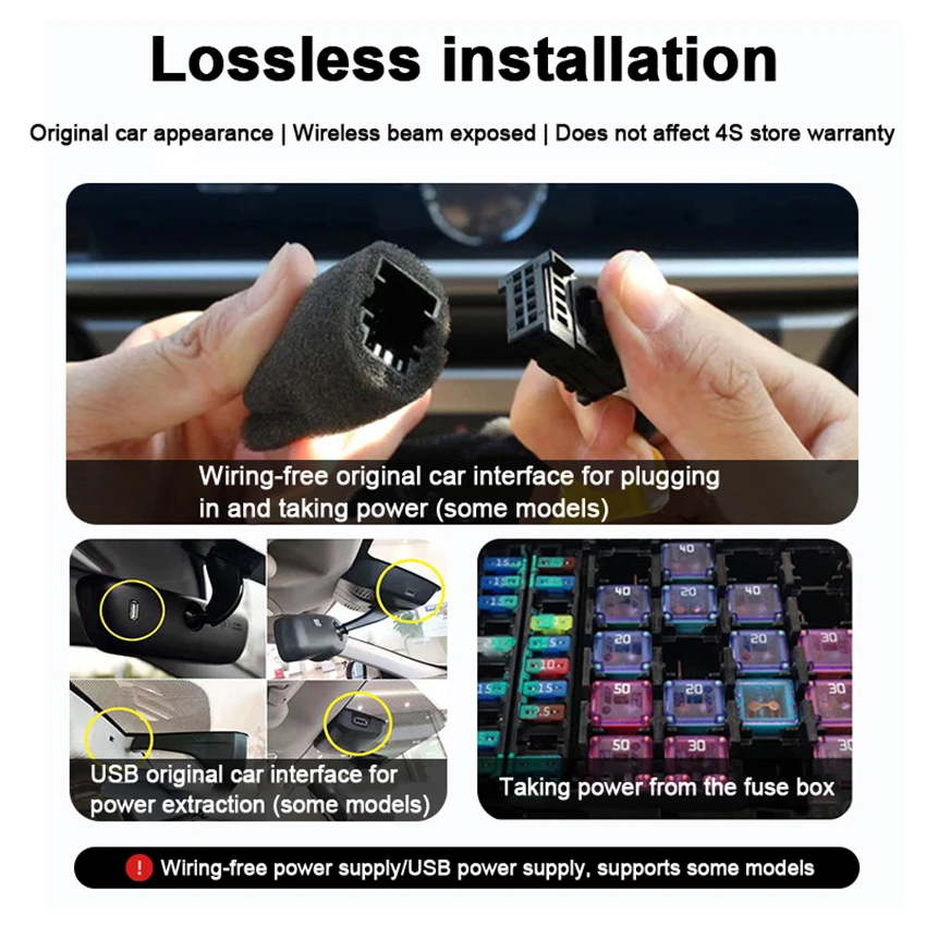 Nuovo! Registratore di Guida per Auto Facile da Installare per Citroen C5 X C5X 2021 2022 2023, Videocamera DVR WiFi UHD 2160P - Image 6