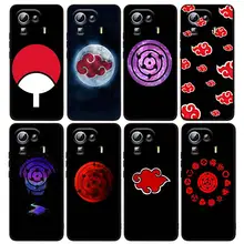 

Hot Japanese Naruto LoGo For Xiaomi Mi 12 12X 11T 11 11i 10i 10T 10S Note 10 9T 9 SE Lite Ultra Pro 5G Black Capa Phone Case